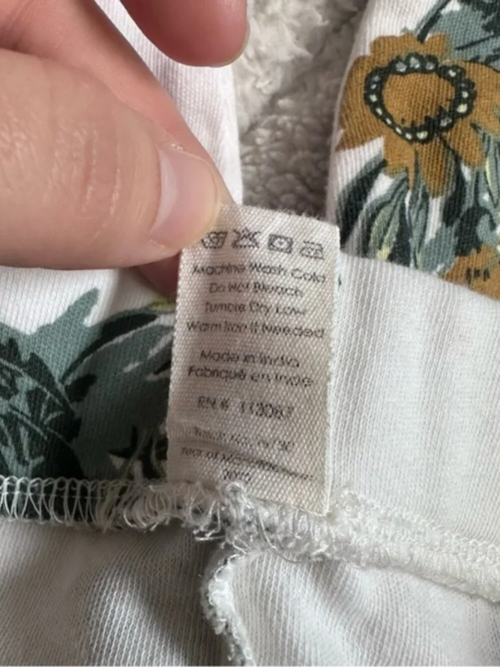 Kate Quinn | Calendula Print Sunflower Leggings | Size 18-24 Months